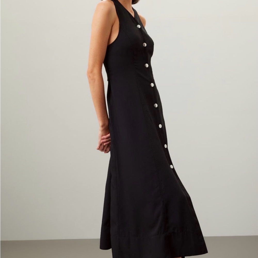Proenza Schouler White Label - Rumbled Button Front Dress